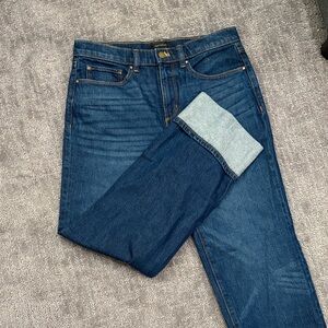 Ann Taylor Deep Indigo boyfriend Jeans